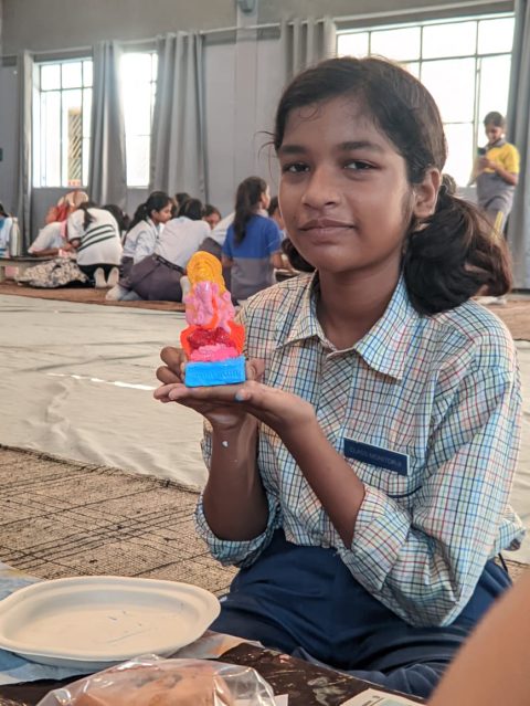 Student Sculptures & Clay Workshop 10