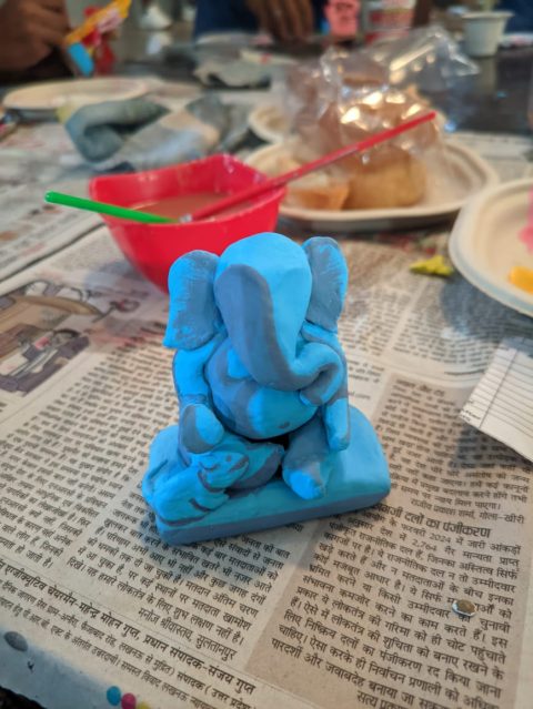 Student Sculptures & Clay Workshop 9