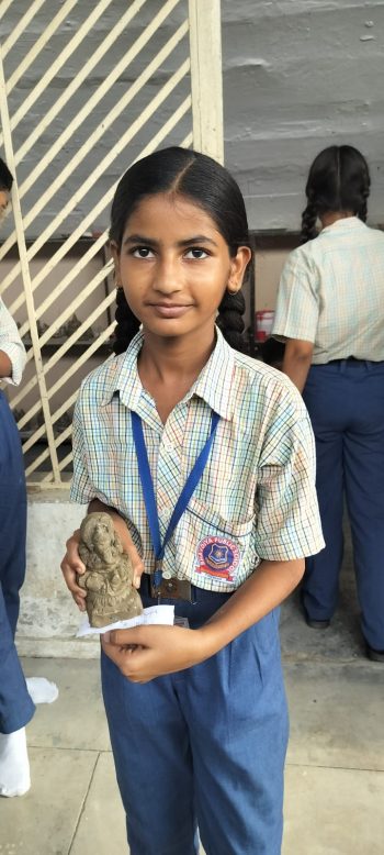 Student Sculptures & Clay Workshop 4