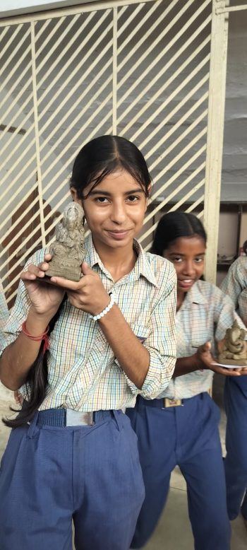 Student Sculptures & Clay Workshop 5