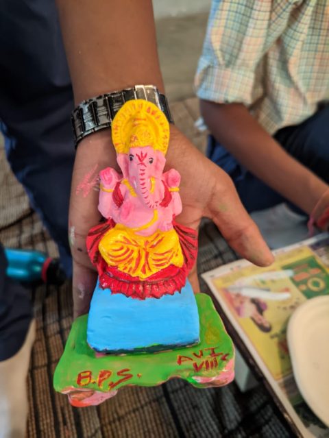 Student Sculptures & Clay Workshop 7