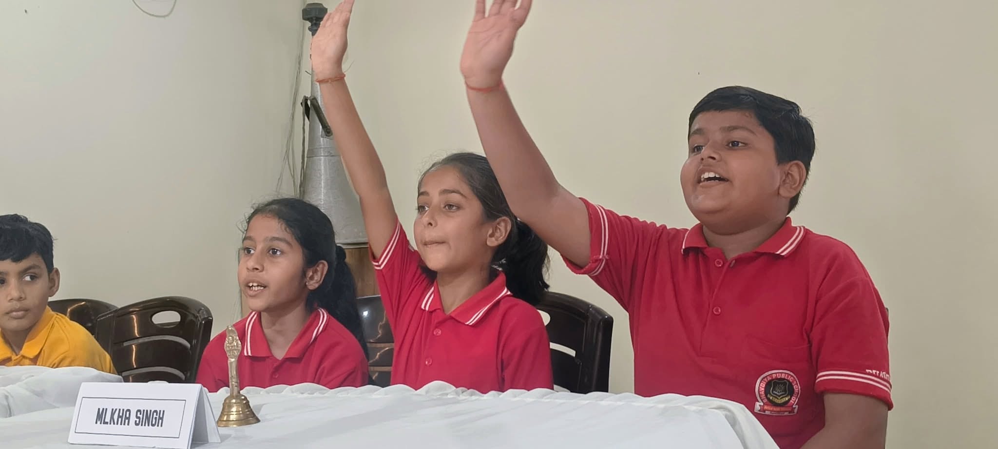 As a part of the National Sports Day Week celebrations, a quiz competition was organized between Cluster I to Cluster V. All the children participated enthusiastically and showcased their knowledge.